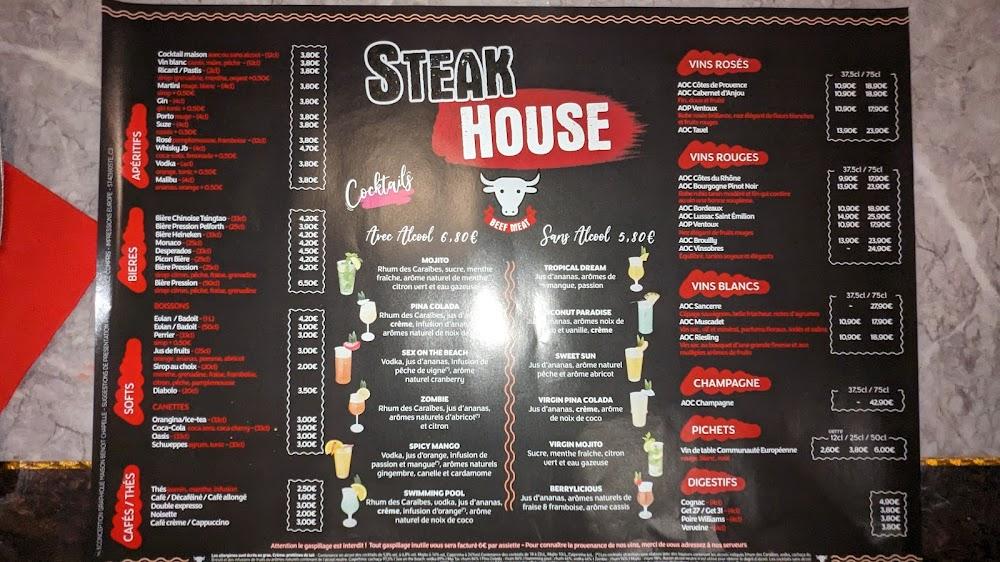 Steakhouse Andrézieux-Bouthéon - Menu Image 2