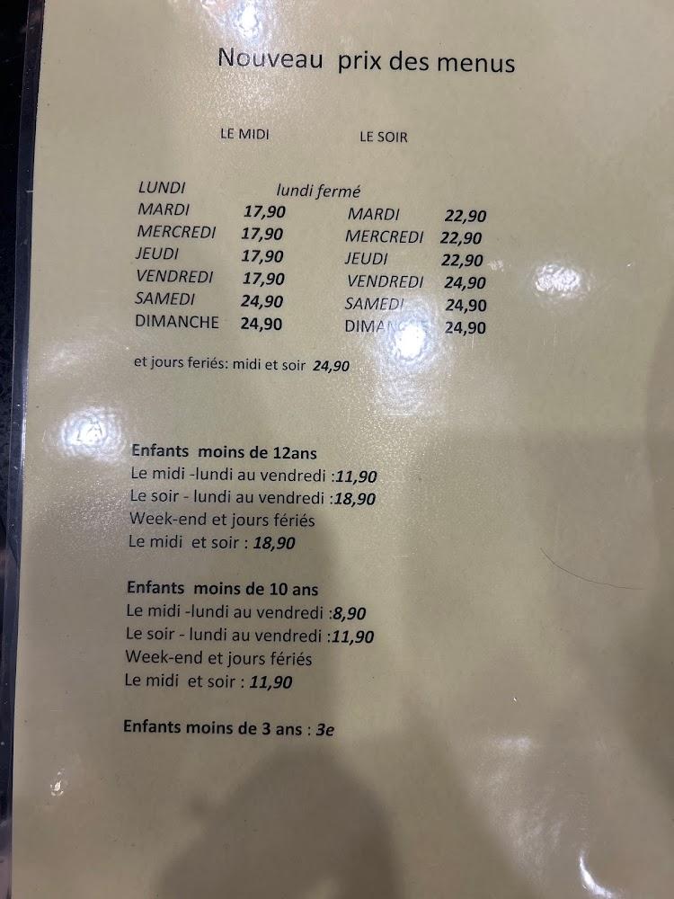 Steakhouse Andrézieux-Bouthéon - Menu Image 3