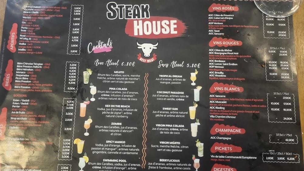 Steakhouse Andrézieux-Bouthéon - Menu Image 4